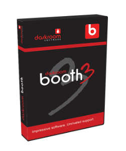 An image of the Darkroom Booth software box available from ATA Photobooths.