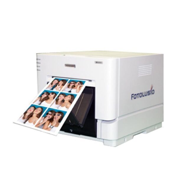 An image of a 6-inch dye sublimation printer available from ATA Photobooths.
