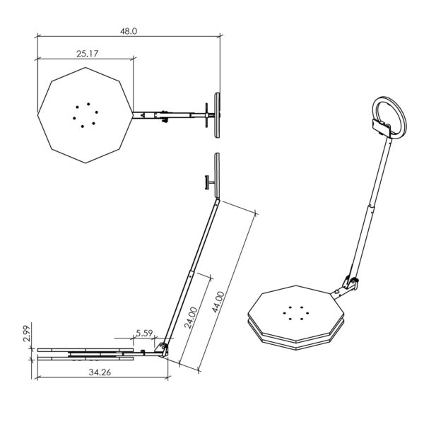 Slowgo 360 Octagon Platform (Manual Operation) - Image 11