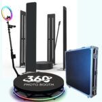 360 Photobooth | 27-32-39 inch Motorized 4 LED Panel Bundle Package