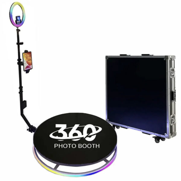 360 Photobooth | 27-32-39 inch Motorized 4 LED Panel Bundle Package - Image 6