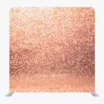 Copper Lights Single Sided Tension Fabric Backdrop Frame and Fabric Set