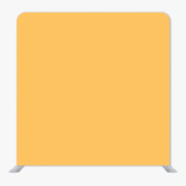 Mellow Yellow Single Sided Tension Fabric Backdrop Frame and Fabric Set