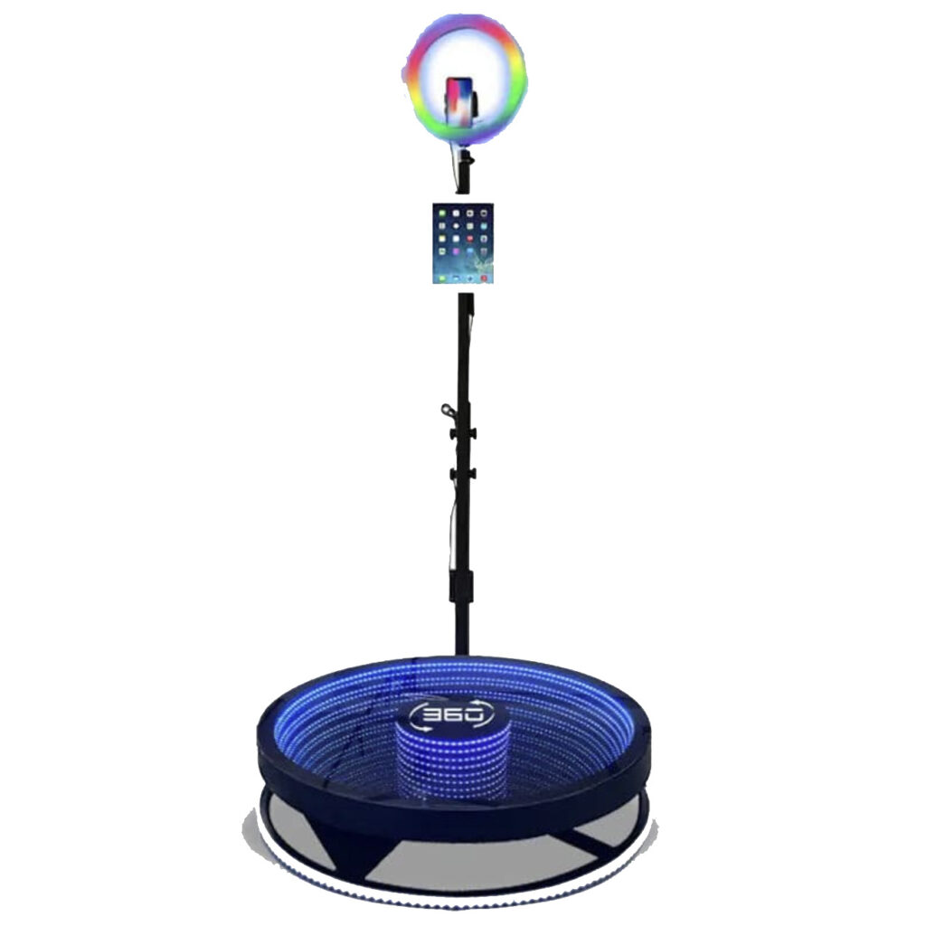 Infinity Glass 360 Photobooth Platform (27-32-39 inch Motorized)