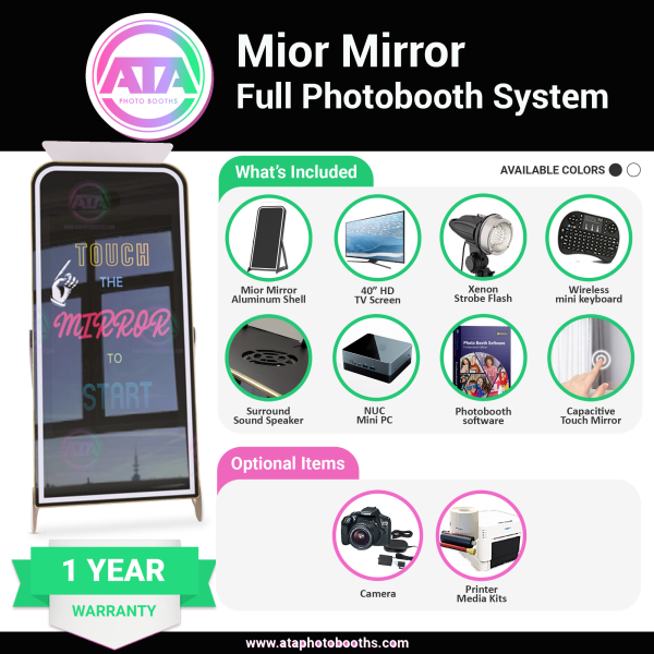 Mior Mirror Booth System Package Deal