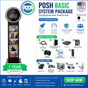 Posh Basic iPad Photobooth Full System Package