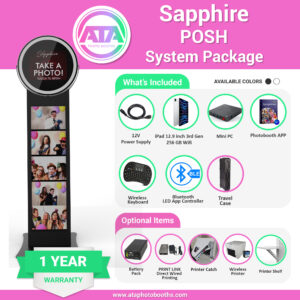 Sapphire POSH Basic iPad Photobooth System Package