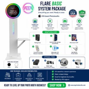 Flare Basic iPad Photobooth Full System Package