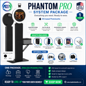 Phantom PRO DSLR iPad Photobooth Full System Package