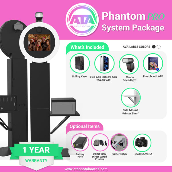 Phantom PRO DSLR iPad Photobooth System Package