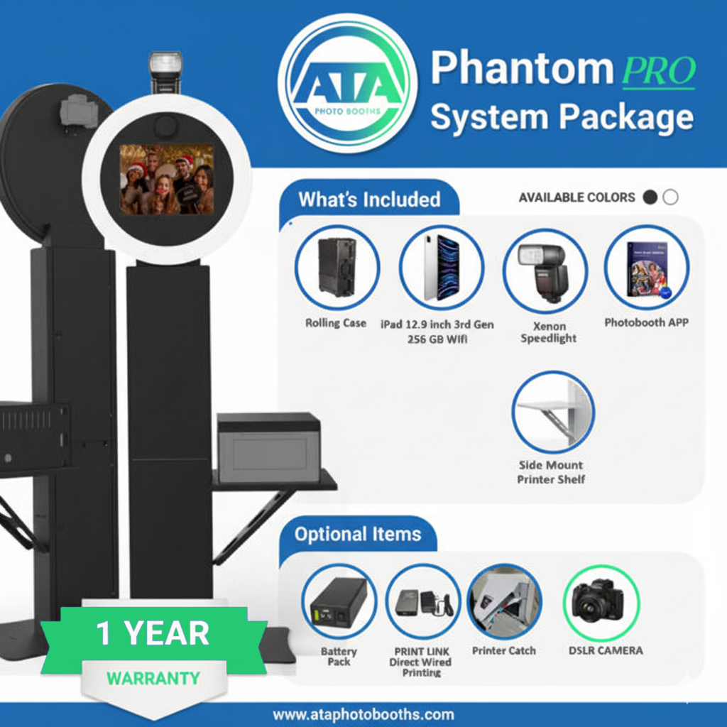 Phantom PRO DSLR iPad Photobooth Full System Package