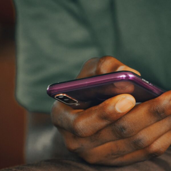 using phone