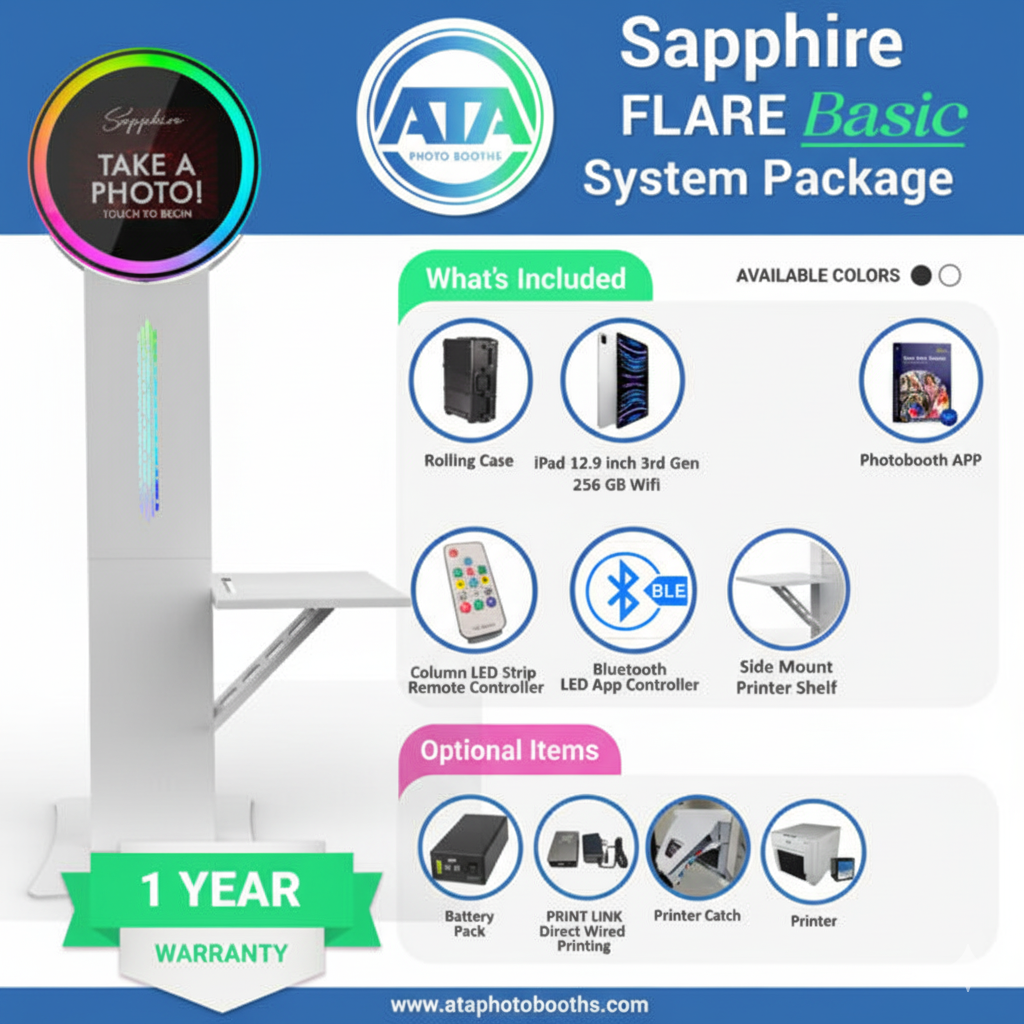 Flare Basic iPad Photobooth Full System Package