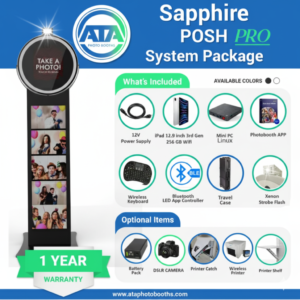 Posh Pro DSLR iPad Photobooth Full System Package