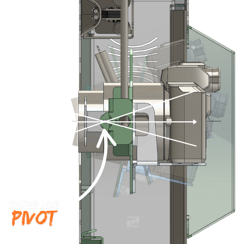 Spectra Manual Tilt Center Lens Pivot