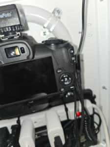 Camera cable re-seated