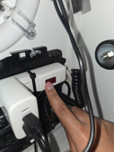 Power source for charger