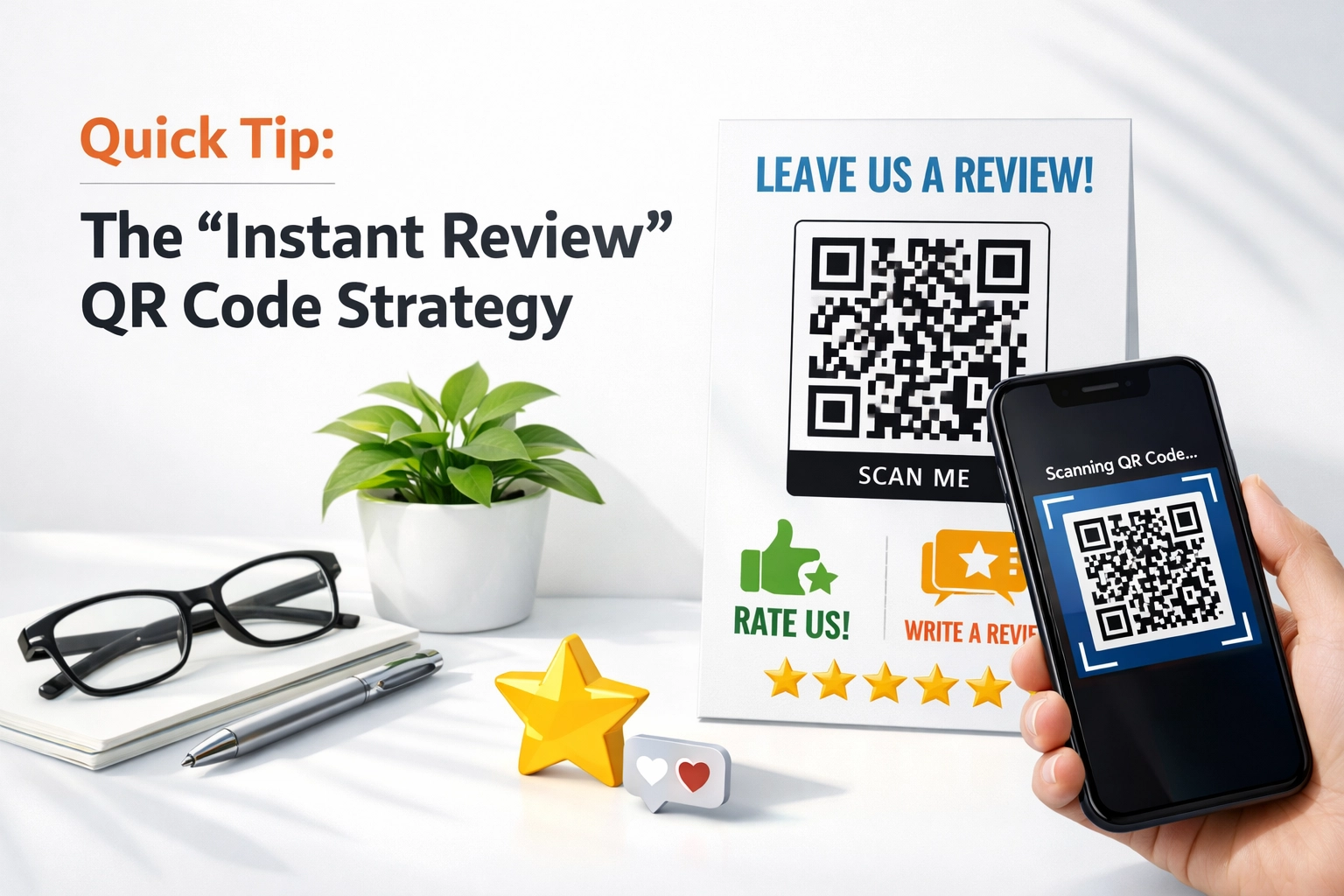 The Smart, Easy Instant Review QR Code Strategy Pros Use
