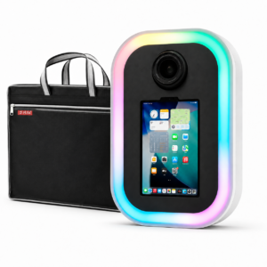 Mini Roamer Pro compact DSLR iPad photo booth with carrying bag